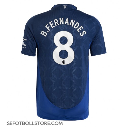 Manchester United Bruno Fernandes #8 Replika Bortatröja 2024-25 Kortärmad